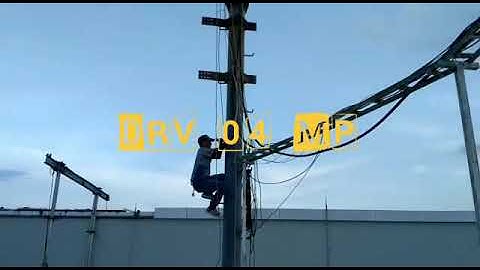 Pemasangan antena radio di Balikpapan dobel ring 4bay dan pemancar elenos etg5000