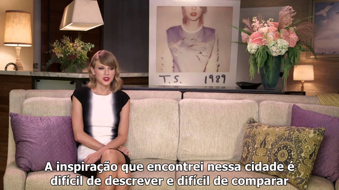 Taylor Swift fala sobre 'Welcome to New York' (LEGENDADO)