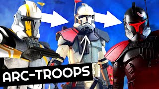 all ARC Trooper types EXPLAINED from Null-Class to 501st