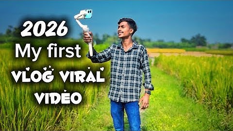 My first vlog video  🤩🥳