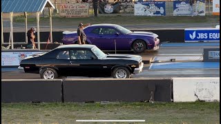Chevrolet Nova Vs Dodge Challenger SRT Hellcat Redeye