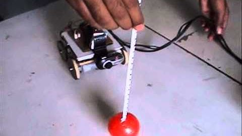 Image processing ball follower robot using Matlab