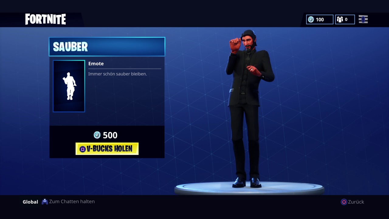 Fortnite New EMOTE TIDY FORTNITE BATTLE ROYALE