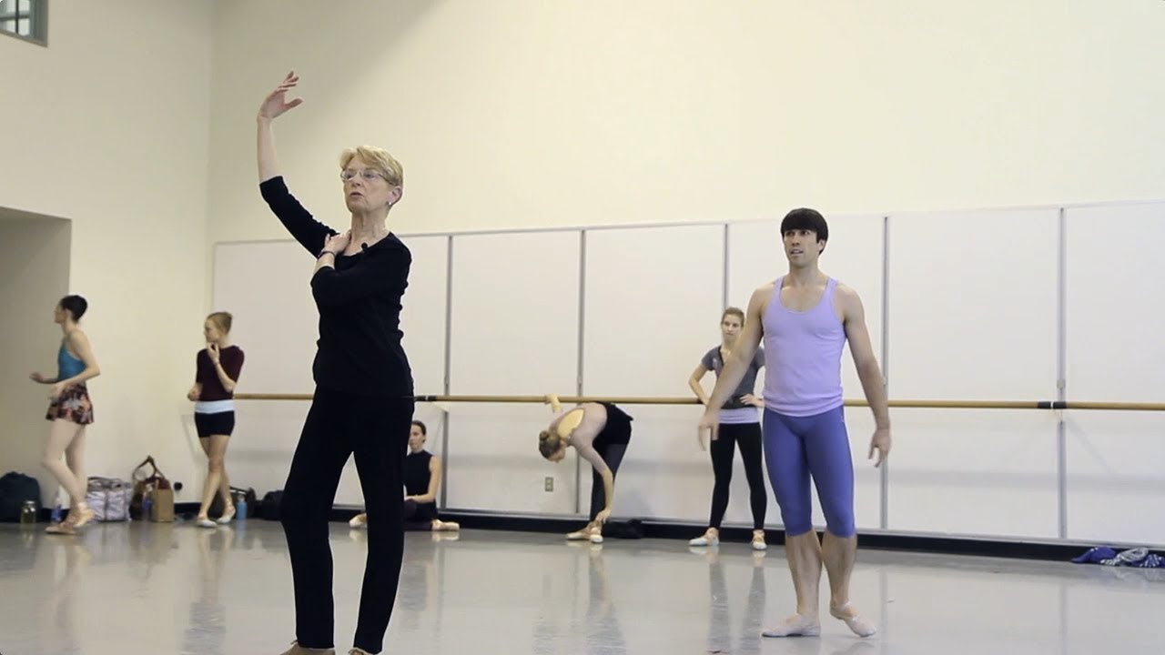 Rehearsing Balanchine's Agon with Francia Russell rehearsal dinner attire
