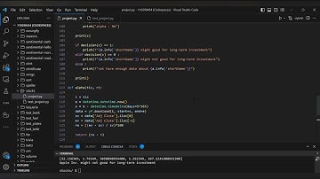 Stocks | CS50P Final project | CS50P programming with python
