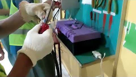 Rangkaian ON OFF lampu di 2 tempat berbeda mengunakan smart relay Job 3