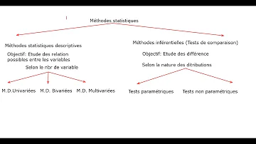 Quelles sont les méthodes statistiques ?