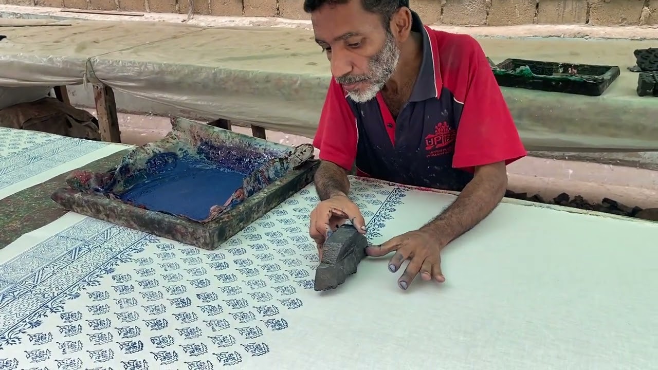 DIY Natural Color Making & Block Printing | Easy Techniques for Beginners! 