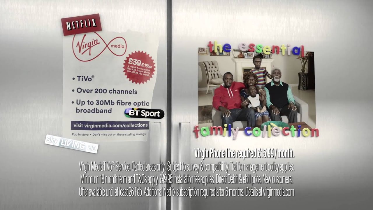 Virgin Media Essential Family Collection DRTV - YouTube