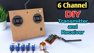 How to make Transmitter and Receiver at home | for drone | rc plane | and | rc car