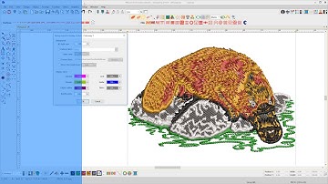 Adjust your Background and display colors in EmbroideryStudio 4.2