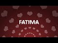 HAPPY BIRTHDAY FATIMA