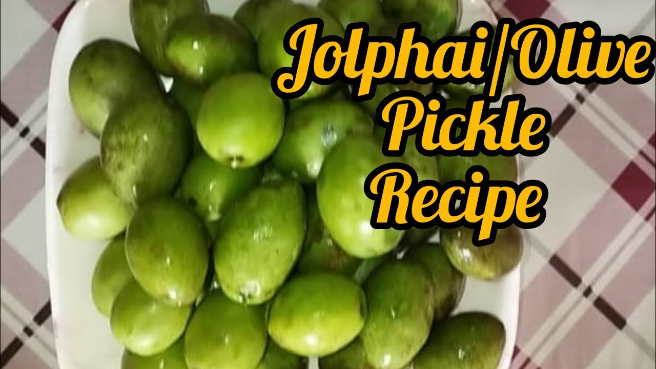 Jolphai/Olive Pickle Recipe Easy Pickle Recipe olivepickle 