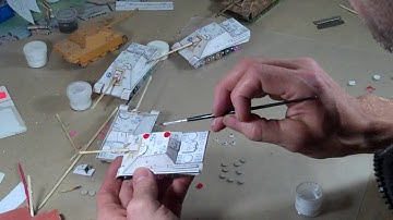 Jagdpanther scratch built 1/72 (video 12)
