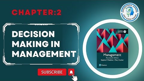 #Decision Making In Management-#Management by Stephen P.Robbins Ch#2 @learningwithaleeza