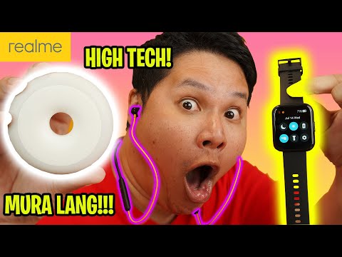 REALME WATCH 2 PRO, REALME BUDS WIRELESS 2 NEO, REALME NIGHT LIGHT - HIGH TECH AT MURANG LANG!
