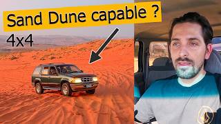 Orange sand off roading! '96 Explorer 4x4 at Sand Hollow Utah