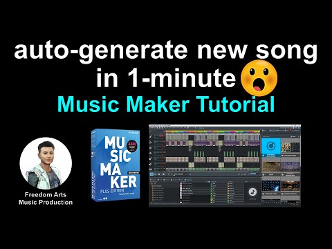 Auto-generate new song in 1-minute