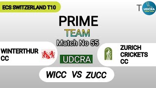 WICC VS ZUCC Fantasy Dream11 Prediction, WICC VS ZUCC ECS T10 SWITZERLAND 2023, 55th Match