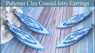 Can you Silkscreen on top of Liquid Clay? - Cute Polymer Clay Fish Earrings