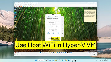 How to Use Host WiFi on Hyper-V Virtual Machine