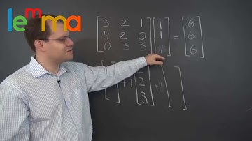 Linear Algebra 11d: Matrix Products as Actions