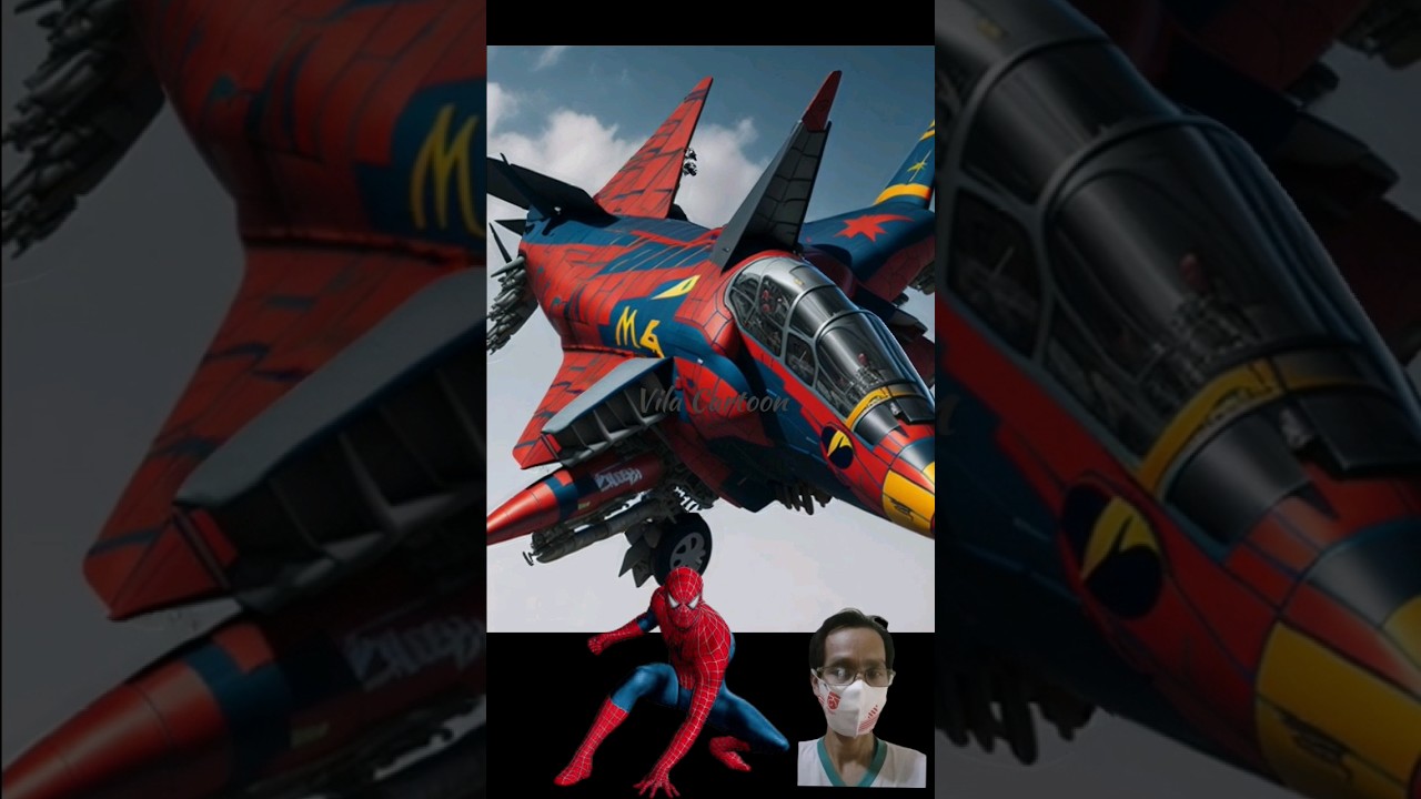 Superheroes but Fighter Jets 💥 all characters 