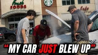 Preds Car Blew Up After We Caught Him!