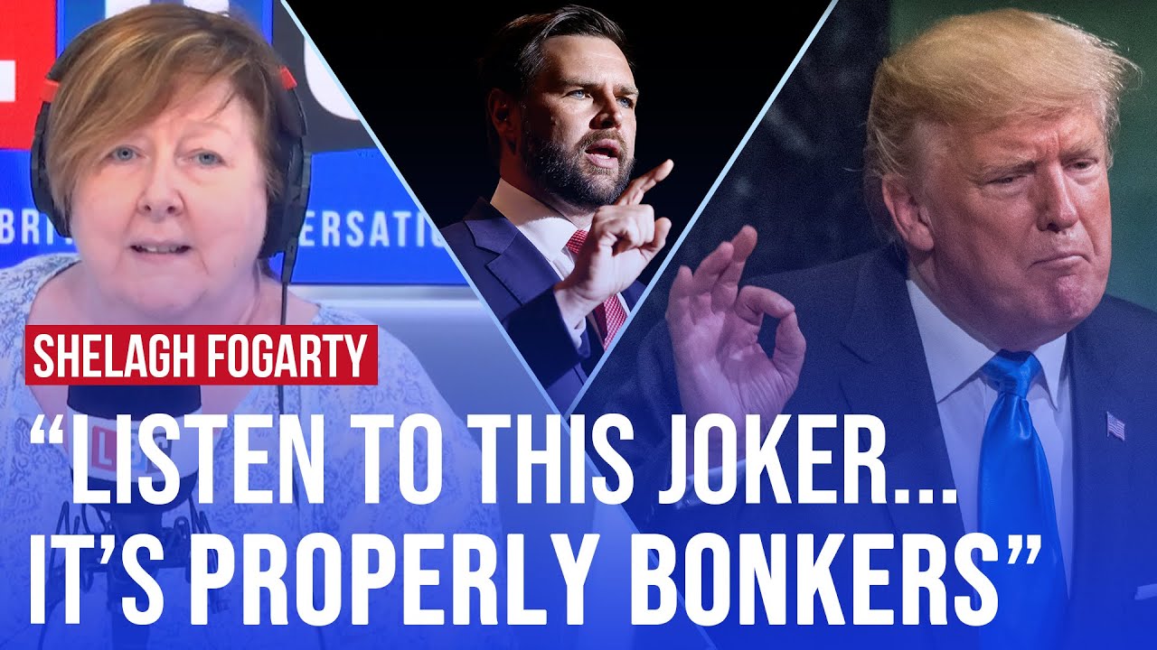 ⁣JD Vance faces backlash after referring to Kamala Harris as a ‘childless cat lady’ | LBC reacts