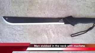 Richard Darrah stabbed in neck with machete in Dalton, Ga.