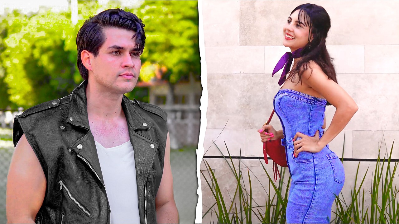 Motociclista intenta conquistar a una chica millonaria