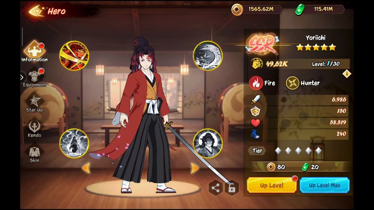 Yoriichi Gameplay - Demon Legend Fury I Voyage Demon Hunter 