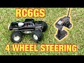 RC6GS 4 Wheel Steering Setup and Drive