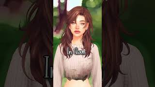 My Sims in CAS vs. in game! 🏷️s #sims #sims4cas #sims4 #sims4cc #thesims #thesims4 #thesims4cc