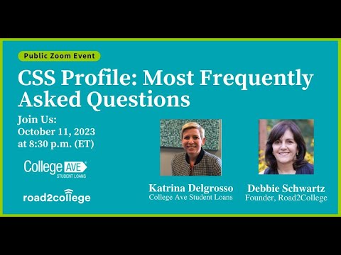 CSS Profile Most Frequently Asked Questions - YouTube