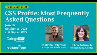 CSS Profile  Most Frequently Asked Questions