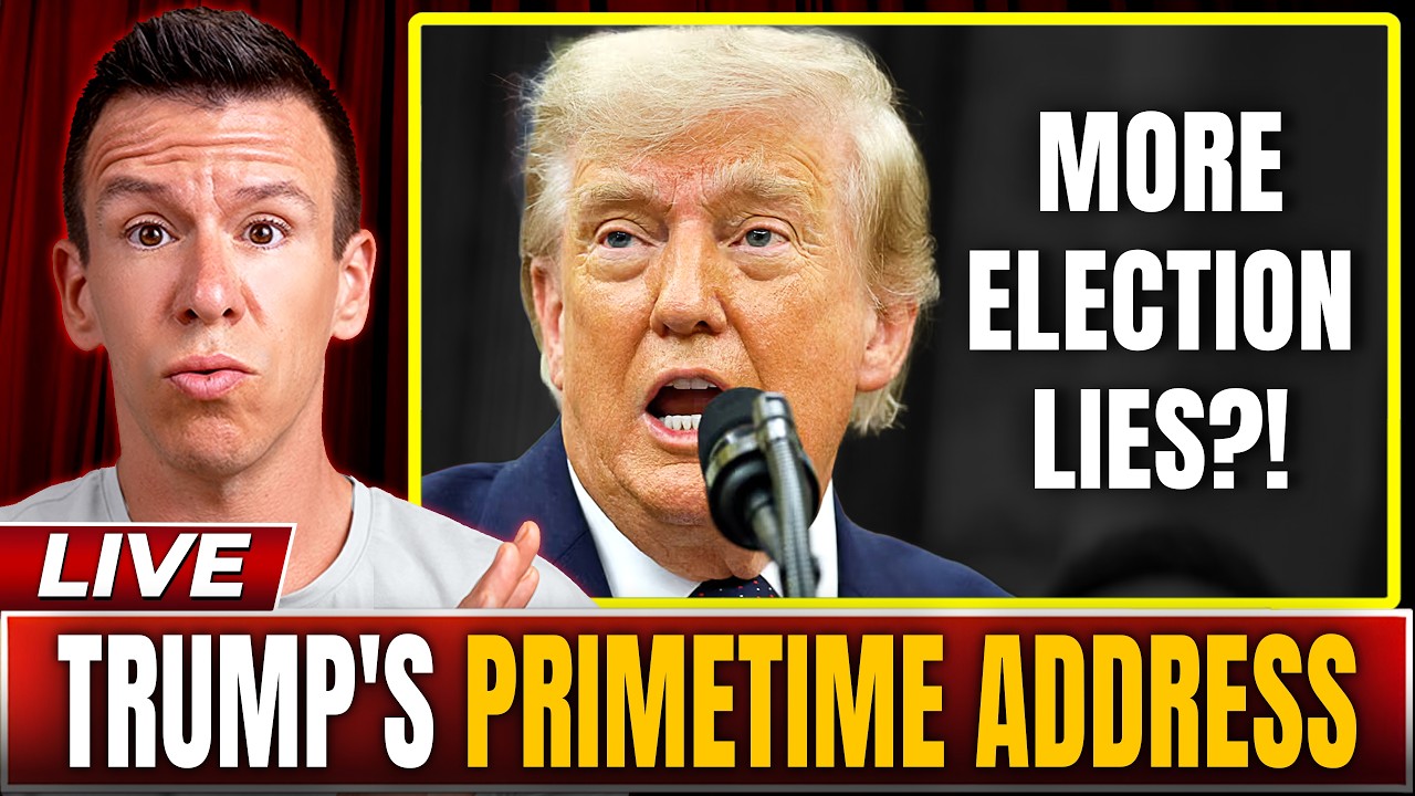 BREAKING LIVE: Trump's "VERY BIG NEWS" Primetime Address to Nation