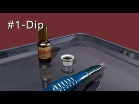 Microblading "Dip Tap Stroke" Technique Helpful Tip by Linda H Dixon MD