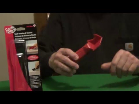 Caulk Smoother and Remover - Red Devil 