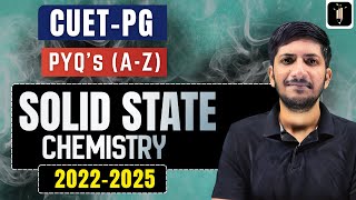 Solid State | CUET PG Chemistry PYQs | Previous Year Questions with Solutions | Vigyan Vriksh