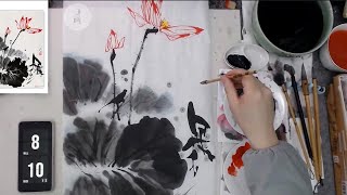 Lotus Painting | The Art of Chinese Brush Painting