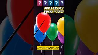 “Pick a Balloon 🎈 | Can You Guess the Number? 🤔 | Learn Numbers 1–5”