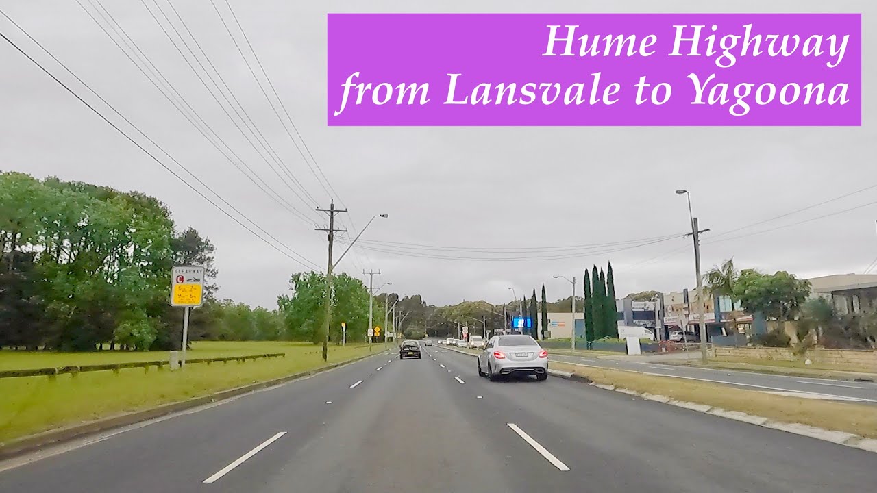 🇦🇺 Hume Highway Drive / from Lansvale to Yagoona / Sydney reopening