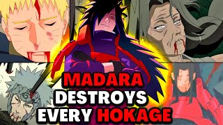 Madara vs All Hokage - It's Not Even Close 