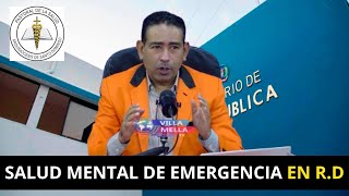 SALUD MENTAL DE EMERGENCIA EN R.D.