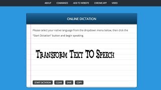 Online Dictation – Transform your Speech in to Text for Free screenshot 4
