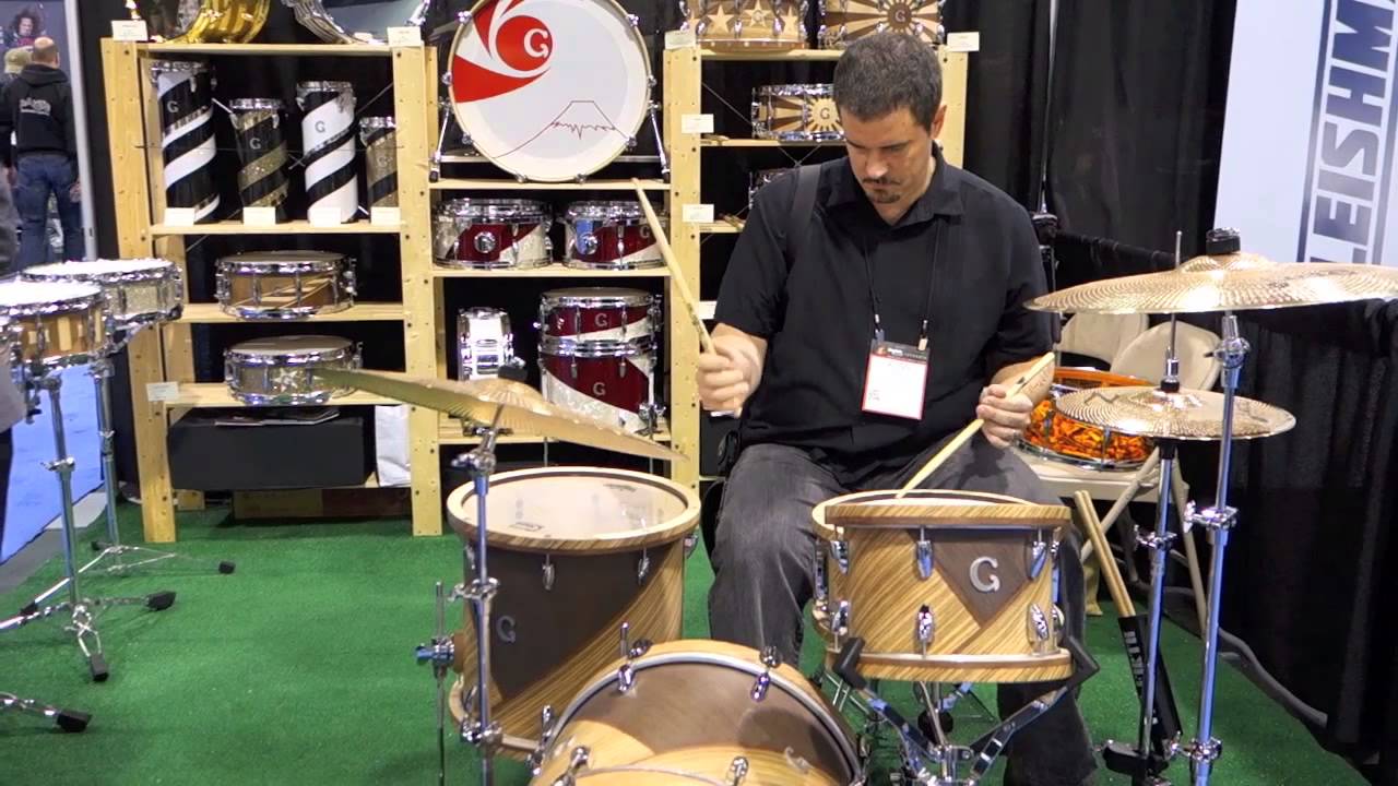 Russ Miller at Gaai Drums_NAMM2015