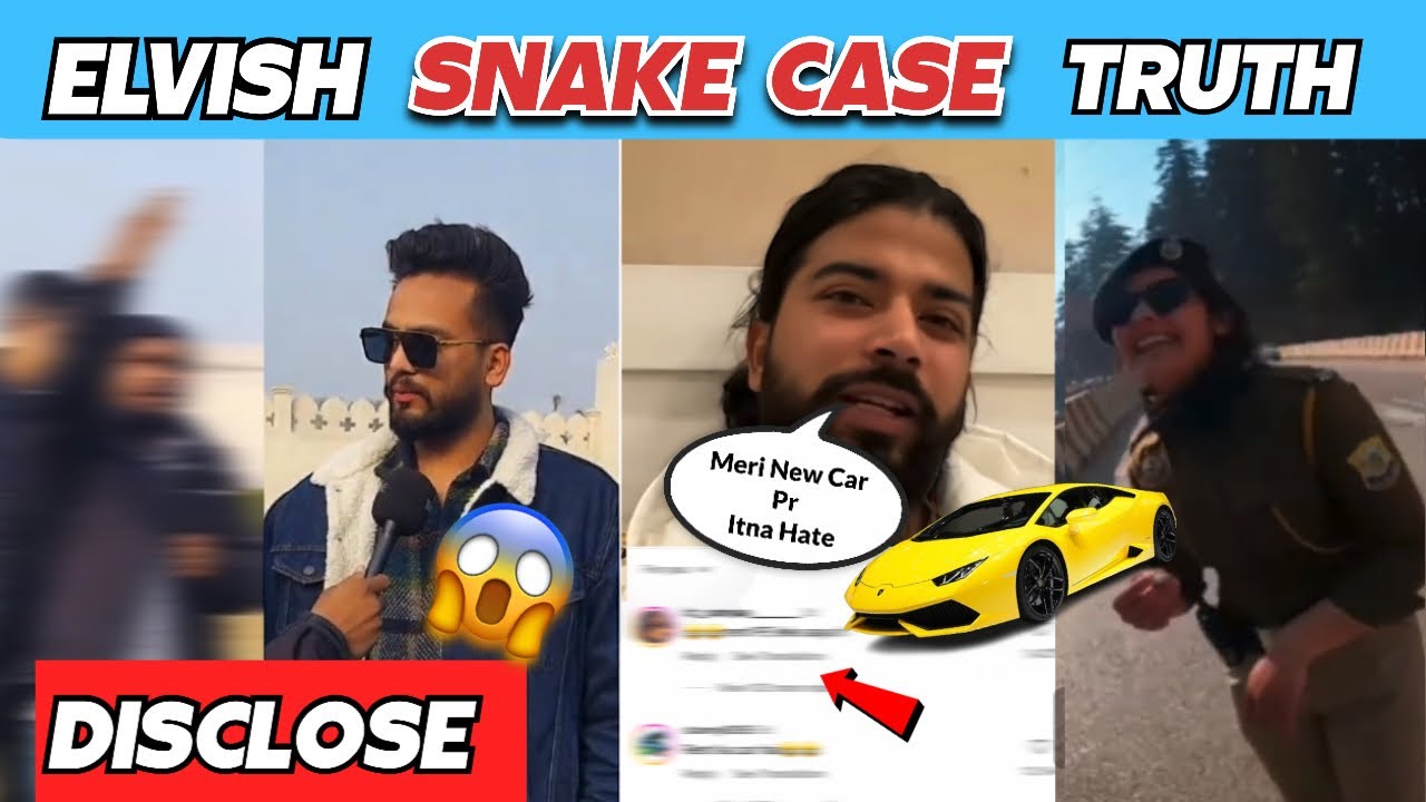 ELVISH Expose SNAKE CASE Truth😱Uk07 Gets Hate ! Cute Himachal Police Reply🔥​