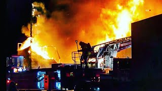 Huge Commercial Fire | SAN BERNARDINO, CA  10.27.20