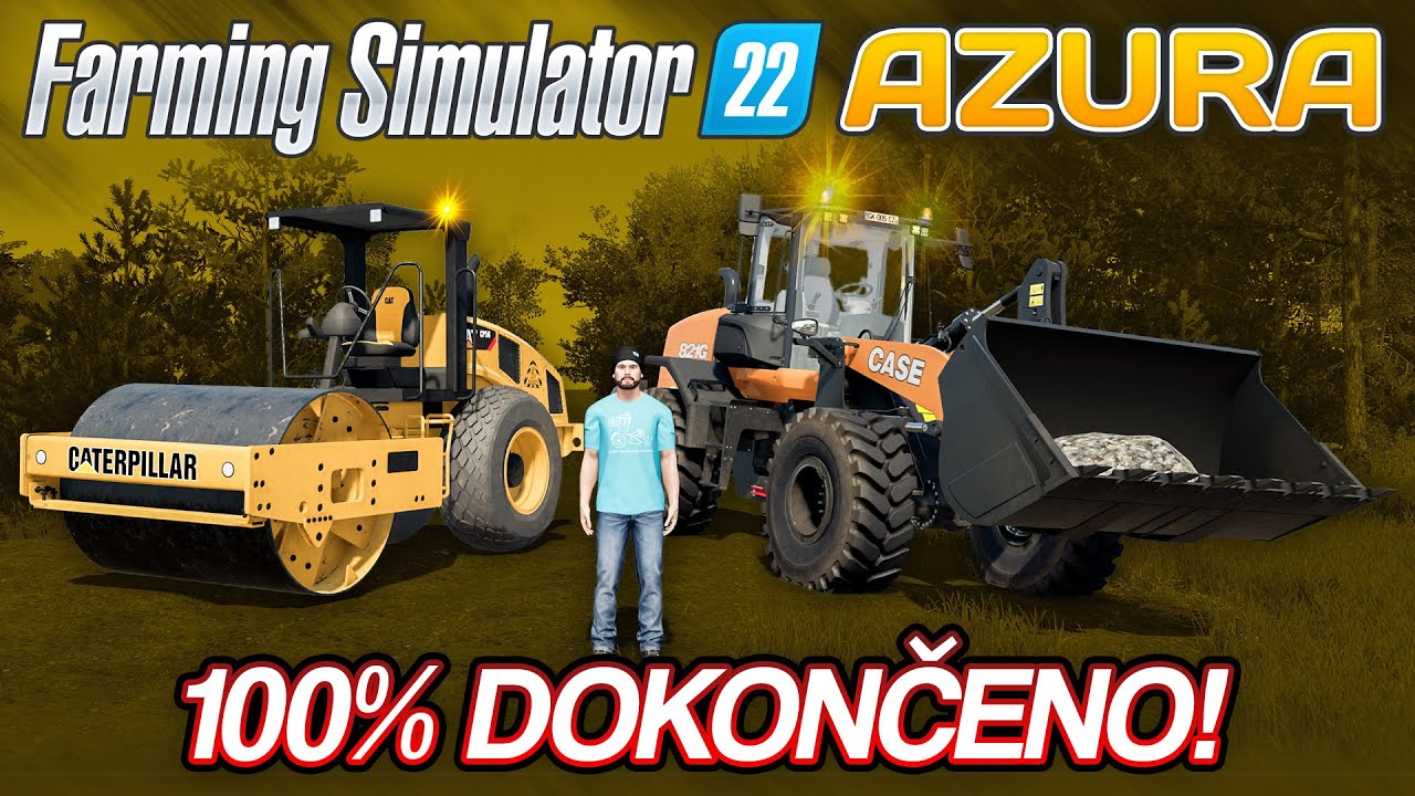 100% DOKONČENÍ PRÁCIČKY! | Farming Simulator 22 Azura #09 - YouTube